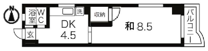 リアライズ尾頭橋　 間取り