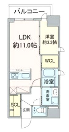 スリーアイランドタワー金山 間取り