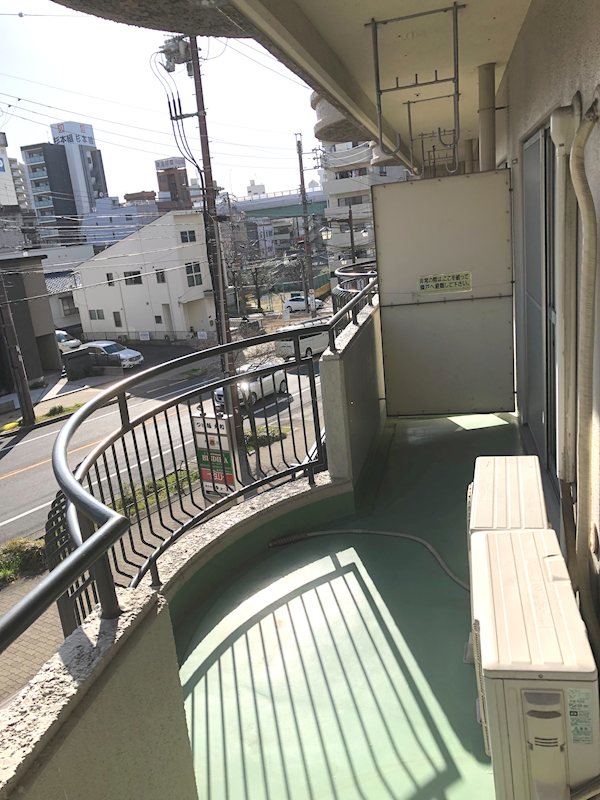 一光ハイツ尾頭橋 ベランダ