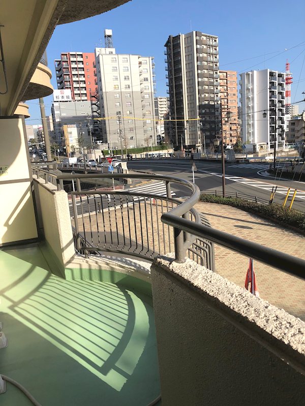 一光ハイツ尾頭橋 ベランダ