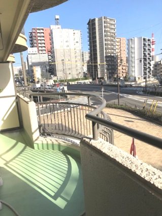 一光ハイツ尾頭橋 ベランダ