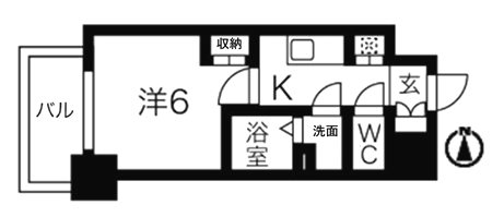 エステート金山 間取り