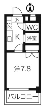 シャンポール大須 間取り