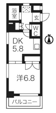 シャンポール大須 間取り