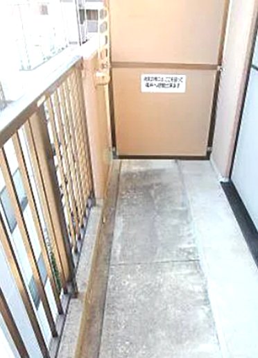 シャンポール大須 ベランダ