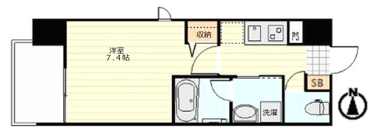 リヴシティ新栄 間取り