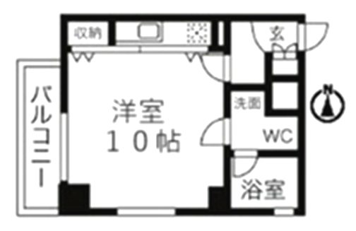 リヴシティ大須 間取り