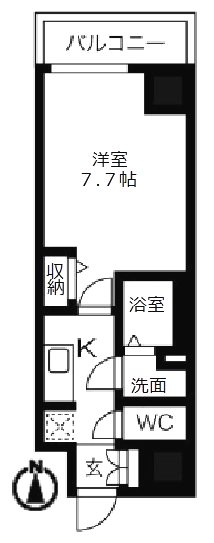 ディアレイシャス尾頭橋 間取り