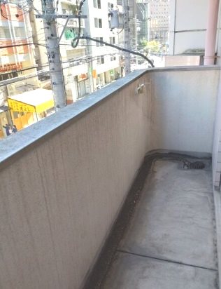 コーポルネッサンス ベランダ