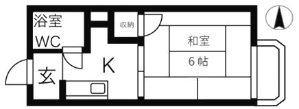桜山朝日マンション 間取り