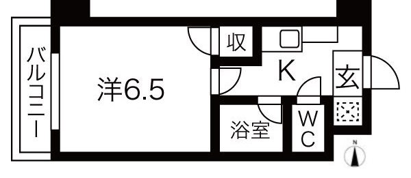アベニュー神宮 間取り
