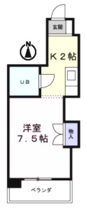 コーポ伊勢山 間取り