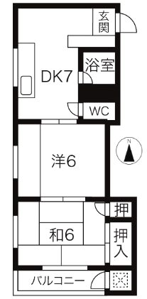 中源ビル　内装中 間取り