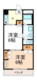 ヴィラ・グリーンボール 間取り