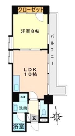 ゴールドハイツ渡辺 間取り