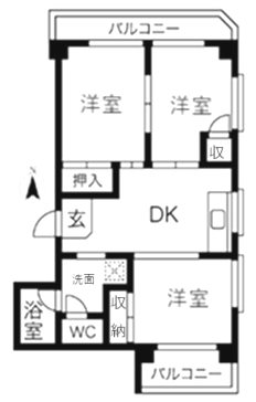第３協和コーポ 間取り