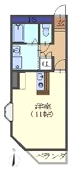 サンハイム平和 間取り
