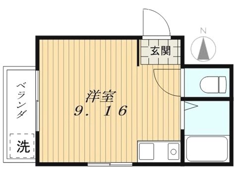メゾン伊勢山 間取り