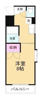 シャトー栄 間取り