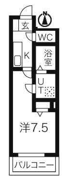 プリミエール八幡　空予定３階角部屋もご紹介可能です 間取り