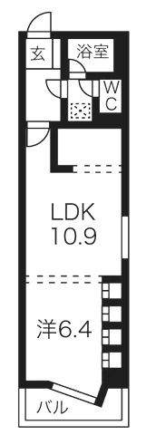 レインボー第２金山 間取り