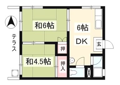 コーポふかみ 間取り