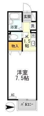 セジュール池端パーク 間取り