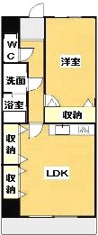 プログレスアサダ瓦町 間取り