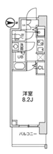 LaDouceur黒川 間取り