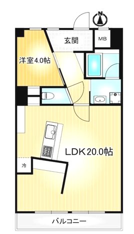 三旺マンション第６金山 間取り