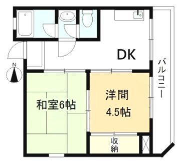 ハイツ青山 間取り