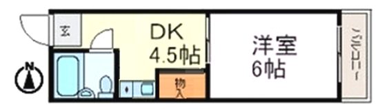 チサンマンション錦第2 間取り