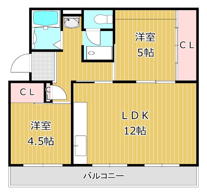 ヴィラナリー狭山　１５号棟 間取り図