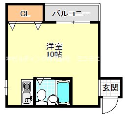 フェローズ21 間取り図