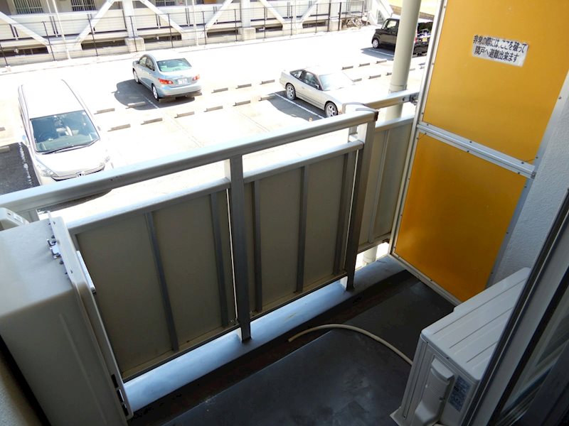 ビレッジハウス伏屋1号棟 ベランダ