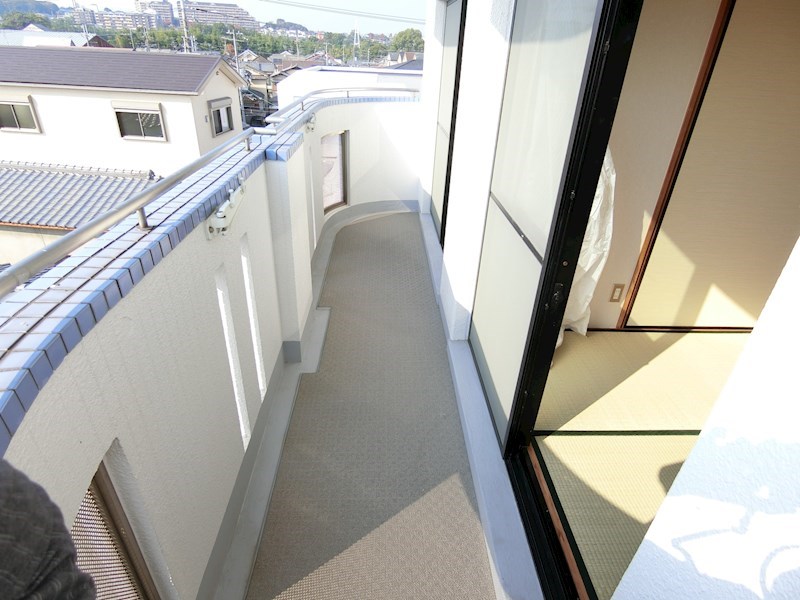 ヴィラ狭山 ベランダ