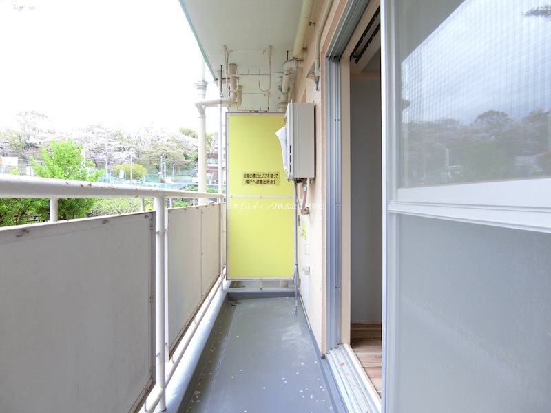 ビレッジハウス木戸　3号棟 ベランダ