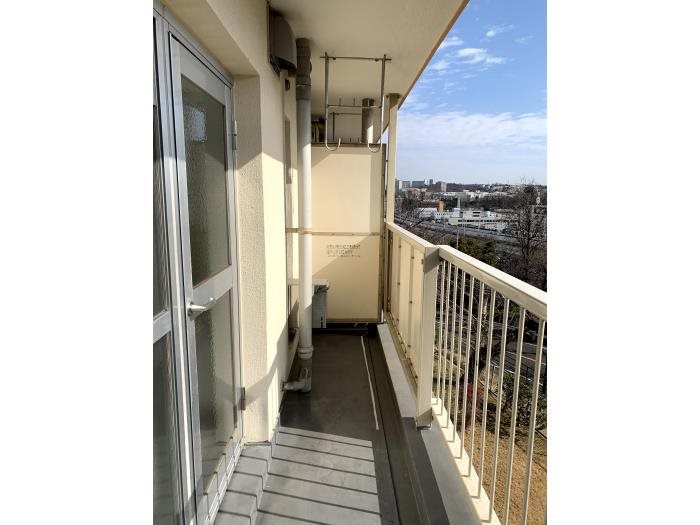 UR泉北竹城台二丁団地1号棟 ベランダ