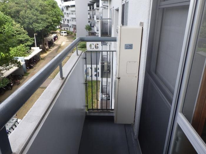 UR光明池駅前4号棟 ベランダ