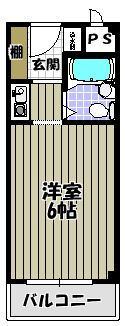 ジョイフルKIKUSUI 間取り図