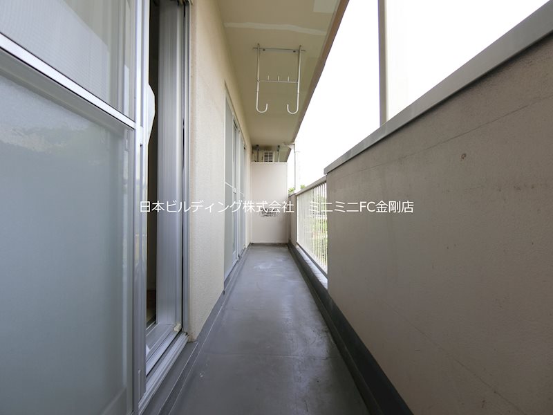 ＵＲ金剛団地　605号棟 ベランダ