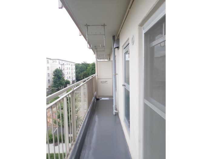 UR泉北桃山台一丁団地21棟 ベランダ