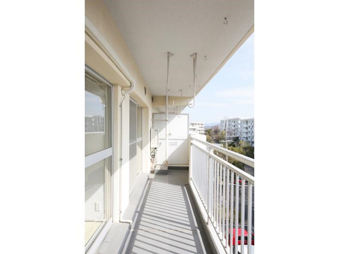 UR泉北城山台二丁団地8号棟 ベランダ