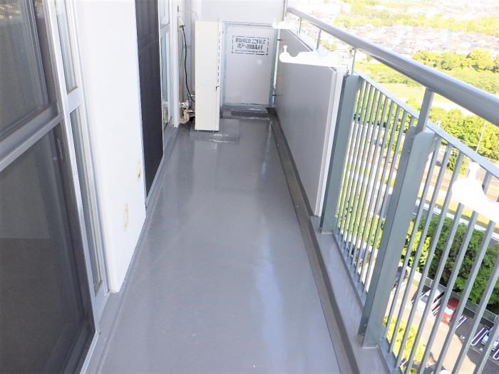 UR光明池駅前4号棟  ベランダ