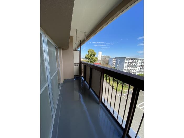 UR泉北原山台一丁団地2号棟 ベランダ