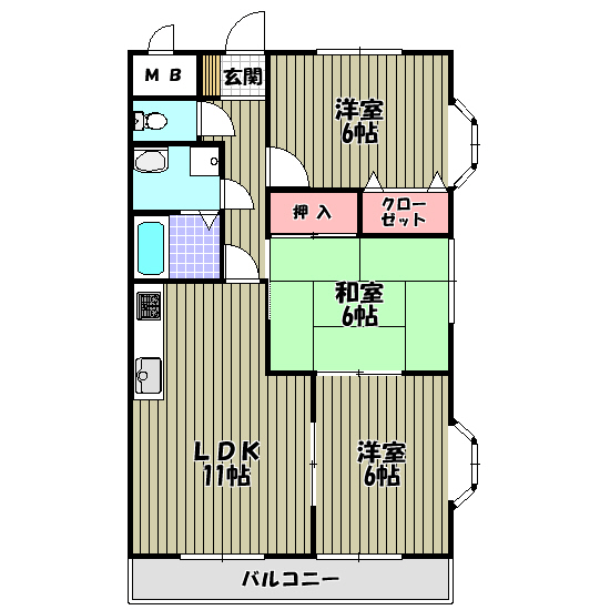 アドミラール 間取り図