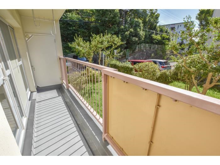 UR泉北茶山台二丁団地16棟 ベランダ