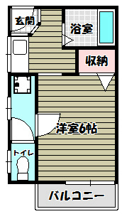 サンハイツＡ 間取り図
