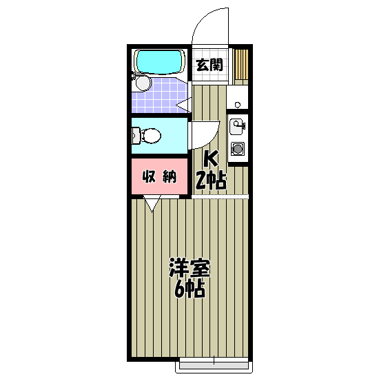 アメニティハイム 間取り図