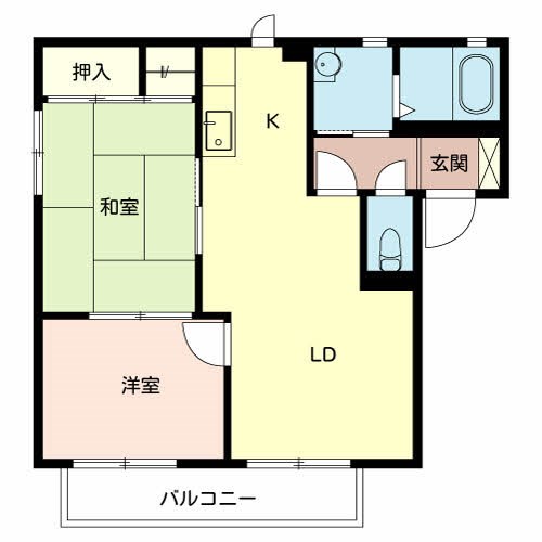 ヴィラ・ベール  間取り図